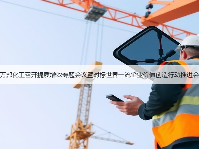 万邦化工召开提质增效专题会议暨对标世界一流企业价值创造行动推进会