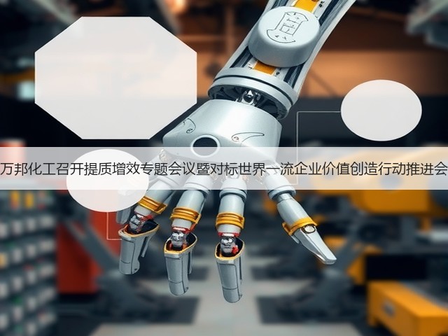 万邦化工召开提质增效专题会议暨对标世界一流企业价值创造行动推进会 万邦化工召开提质增效专题会议暨对标世界一流企业价值创造行动推进会