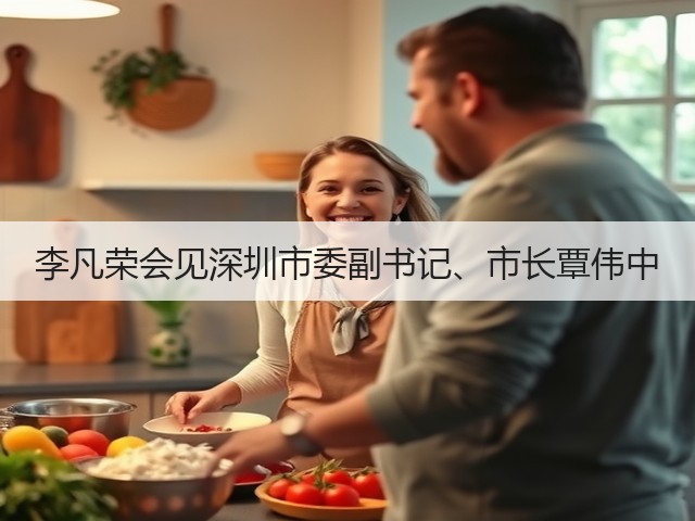 李凡荣会见深圳市委副书记、市长覃伟中 李凡荣会见深圳市委副书记、市长覃伟中
