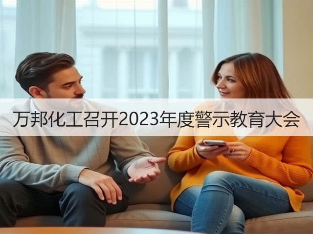 万邦化工召开2023年度警示教育大会 万邦化工召开2023年度警示教育大会