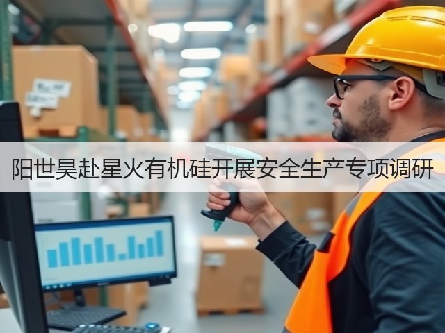 阳世昊赴星火有机硅开展安全生产专项调研 阳世昊赴星火有机硅开展安全生产专项调研