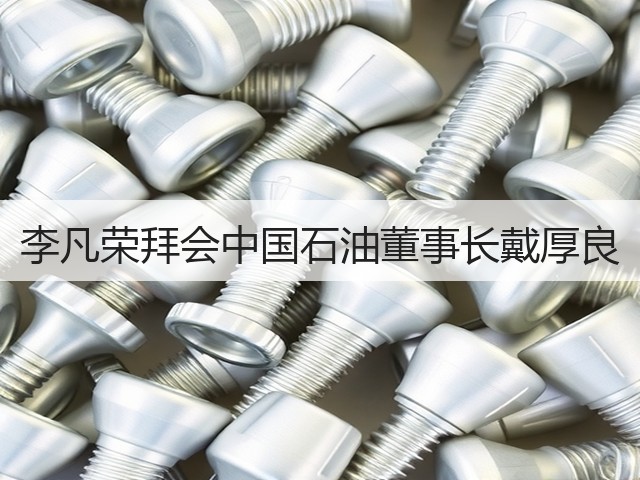 李凡荣拜会中国石油董事长戴厚良 李凡荣拜会中国石油董事长戴厚良