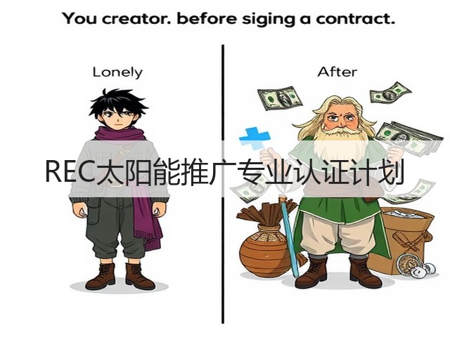 REC太阳能推广专业认证计划 REC太阳能推广专业认证计划