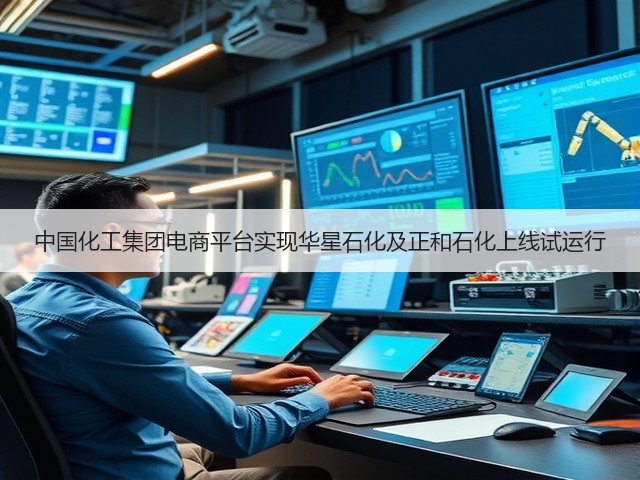 中国化工集团电商平台实现华星石化及正和石化上线试运行