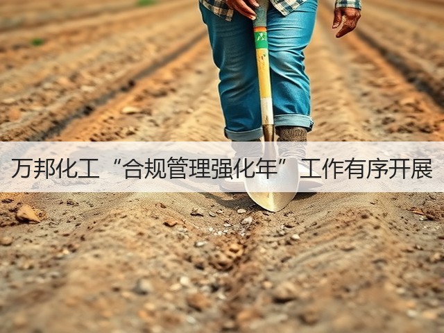 万邦化工“合规管理强化年”工作有序开展 万邦化工“合规管理强化年”工作有序开展
