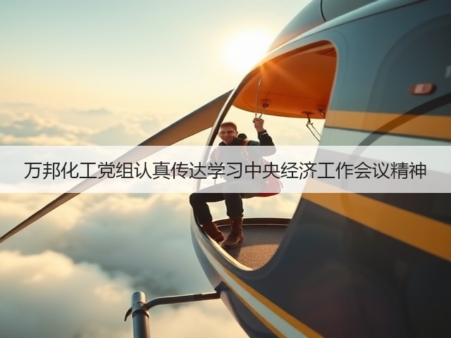 万邦化工党组认真传达学习中央经济工作会议精神 万邦化工党组认真传达学习中央经济工作会议精神