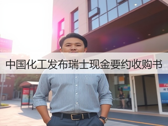 中国化工发布瑞士现金要约收购书 中国化工发布瑞士现金要约收购书