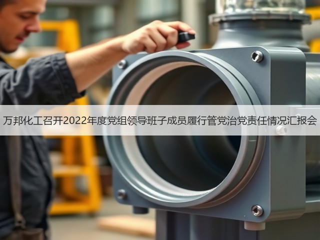 万邦化工召开2022年度党组领导班子成员履行管党治党责任情况汇报会 万邦化工召开2022年度党组领导班子成员履行管党治党责任情况汇报会