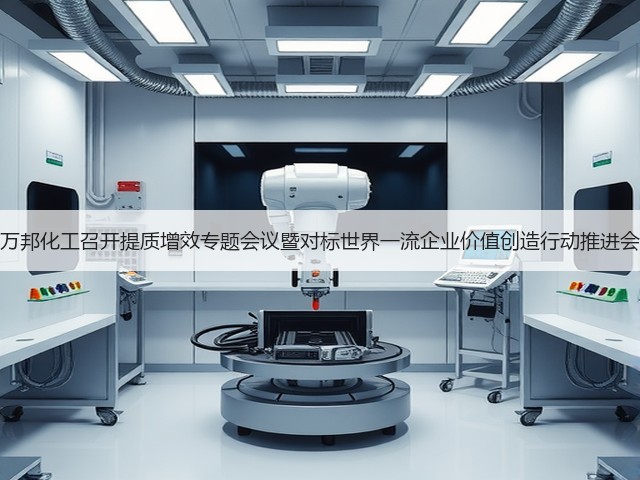 万邦化工召开提质增效专题会议暨对标世界一流企业价值创造行动推进会