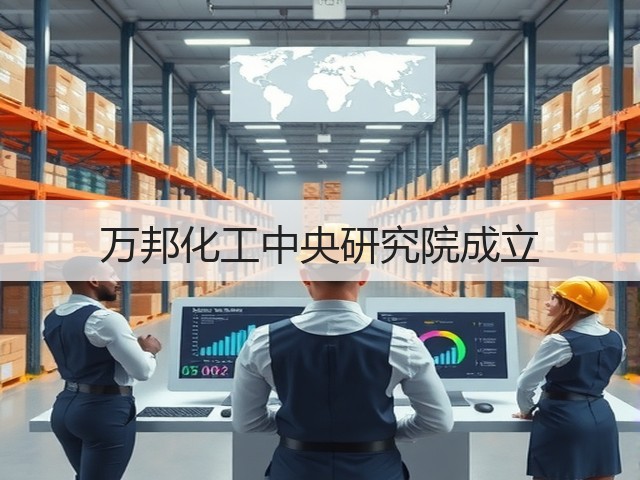 万邦化工中央研究院成立 万邦化工中央研究院成立