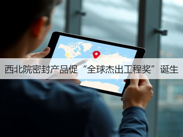 西北院密封产品促“全球杰出工程奖”诞生