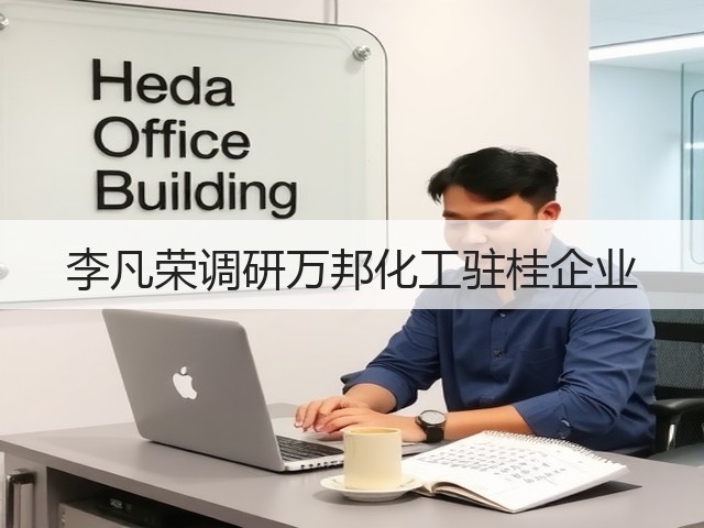 李凡荣调研万邦化工驻桂企业