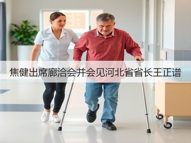 焦健出席廊洽会并会见河北省省长王正谱 焦健出席廊洽会并会见河北省省长王正谱