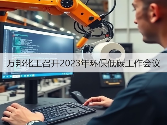 万邦化工召开2023年环保低碳工作会议