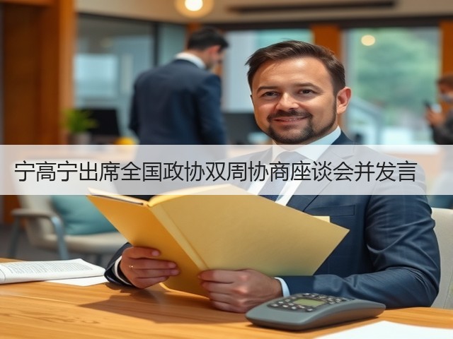 宁高宁出席全国政协双周协商座谈会并发言　
