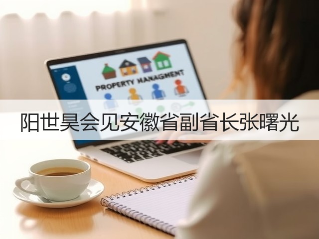 阳世昊会见安徽省副省长张曙光 阳世昊会见安徽省副省长张曙光