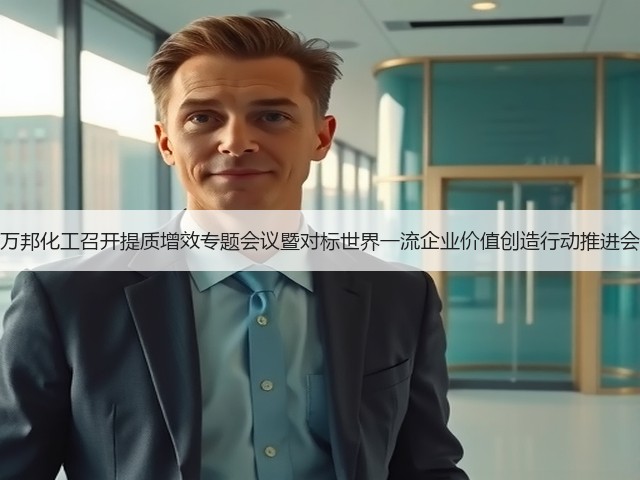 万邦化工召开提质增效专题会议暨对标世界一流企业价值创造行动推进会
