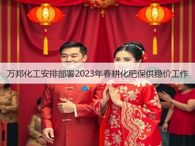 万邦化工安排部署2023年春耕化肥保供稳价工作 万邦化工安排部署2023年春耕化肥保供稳价工作