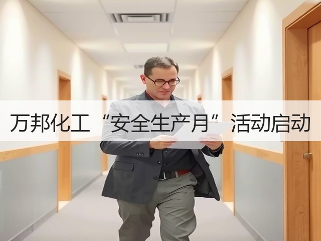 万邦化工“安全生产月”活动启动 万邦化工“安全生产月”活动启动
