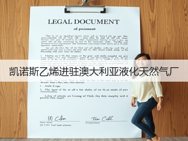 凯诺斯乙烯进驻澳大利亚液化天然气厂 凯诺斯乙烯进驻澳大利亚液化天然气厂