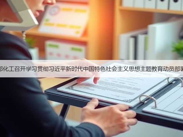 万邦化工召开学习贯彻习近平新时代中国特色社会主义思想主题教育动员部署会 万邦化工召开学习贯彻习近平新时代中国特色社会主义思想主题教育动员部署会