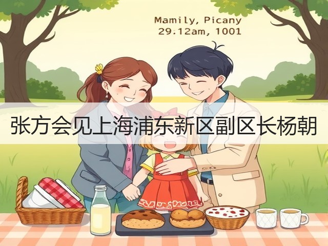 张方会见上海浦东新区副区长杨朝 张方会见上海浦东新区副区长杨朝