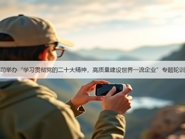 公司举办“学习贯彻党的二十大精神，高质量建设世界一流企业”专题轮训班