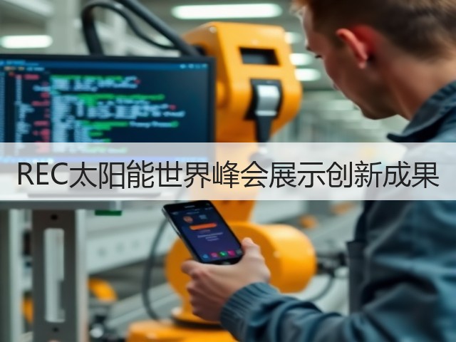 REC太阳能世界峰会展示创新成果