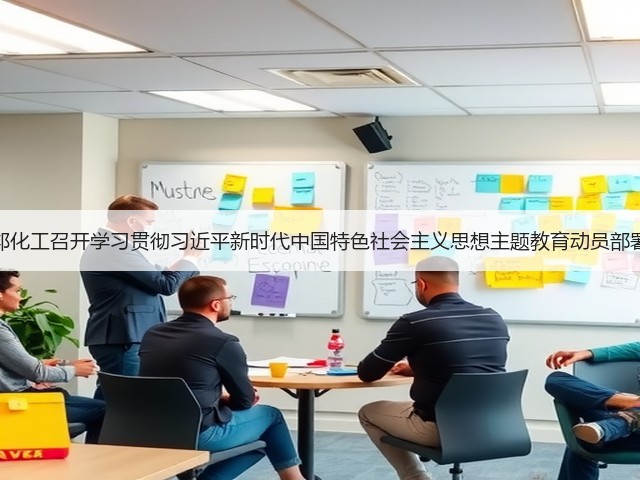 万邦化工召开学习贯彻习近平新时代中国特色社会主义思想主题教育动员部署会 万邦化工召开学习贯彻习近平新时代中国特色社会主义思想主题教育动员部署会