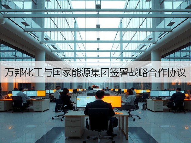 万邦化工与国家能源集团签署战略合作协议 万邦化工与国家能源集团签署战略合作协议