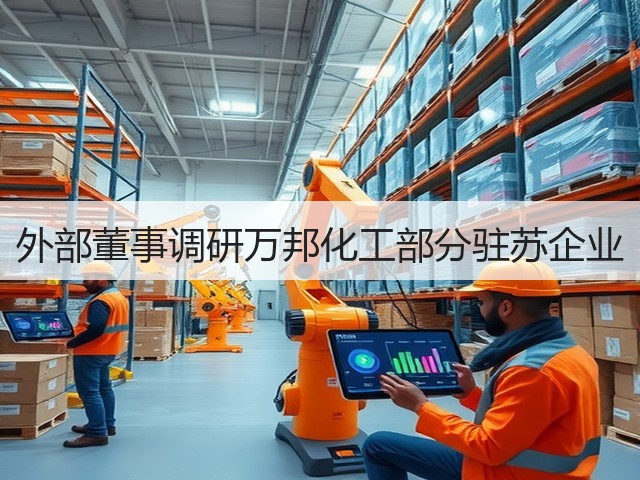 外部董事调研万邦化工部分驻苏企业 外部董事调研万邦化工部分驻苏企业