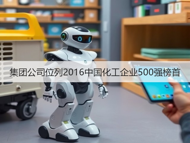集团公司位列2016中国化工企业500强榜首