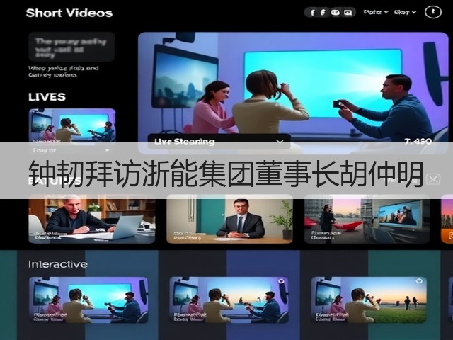 钟韧拜访浙能集团董事长胡仲明 钟韧拜访浙能集团董事长胡仲明