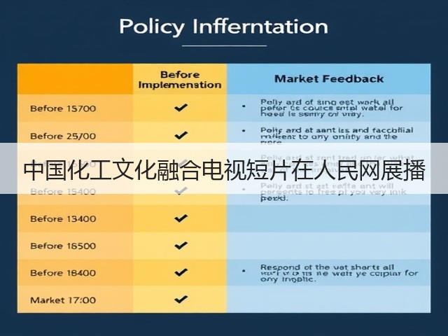 中国化工文化融合电视短片在人民网展播