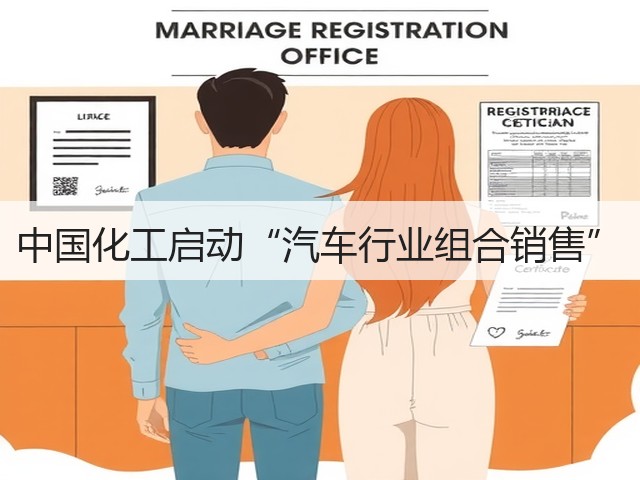 中国化工启动“汽车行业组合销售” 中国化工启动“汽车行业组合销售”