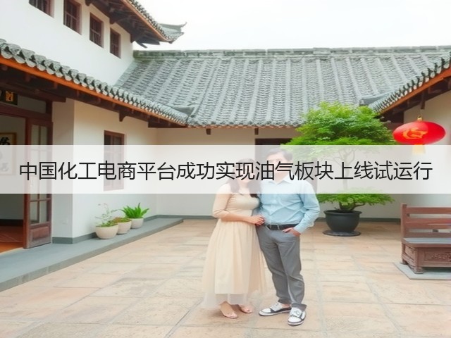 中国化工电商平台成功实现油气板块上线试运行 中国化工电商平台成功实现油气板块上线试运行