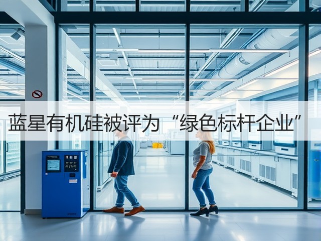 蓝星有机硅被评为“绿色标杆企业” 蓝星有机硅被评为“绿色标杆企业”