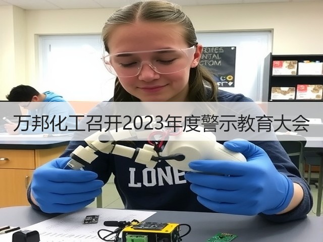 万邦化工召开2023年度警示教育大会 万邦化工召开2023年度警示教育大会
