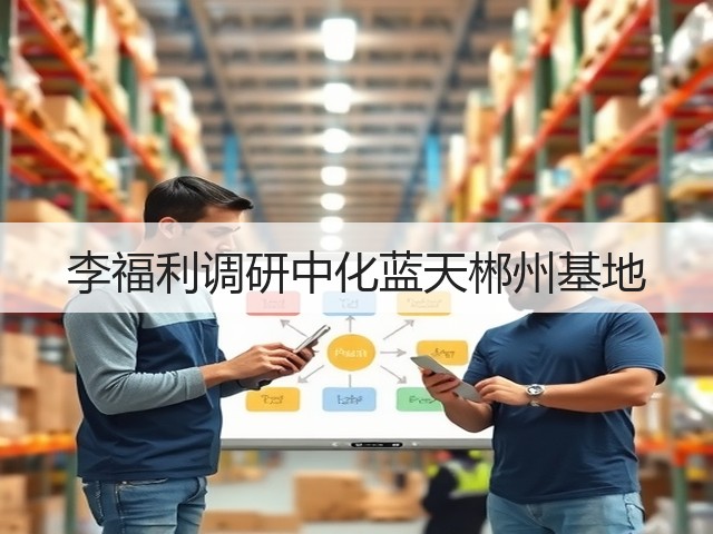 李福利调研中化蓝天郴州基地 李福利调研中化蓝天郴州基地
