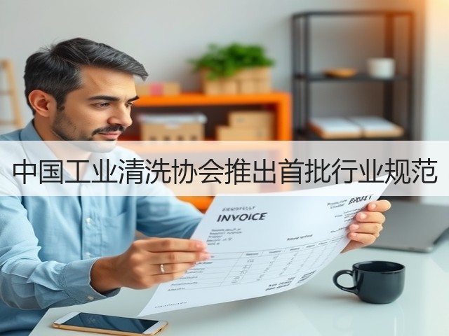 中国工业清洗协会推出首批行业规范