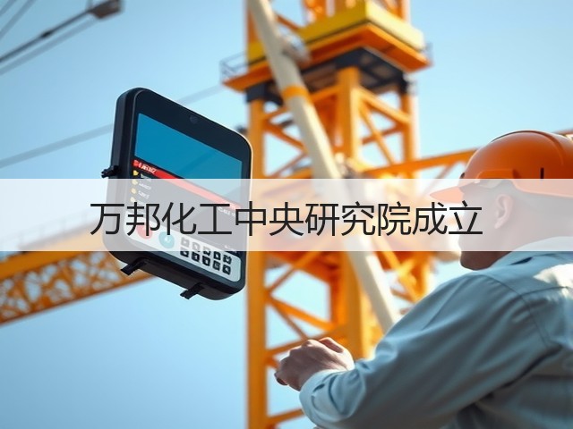 万邦化工中央研究院成立