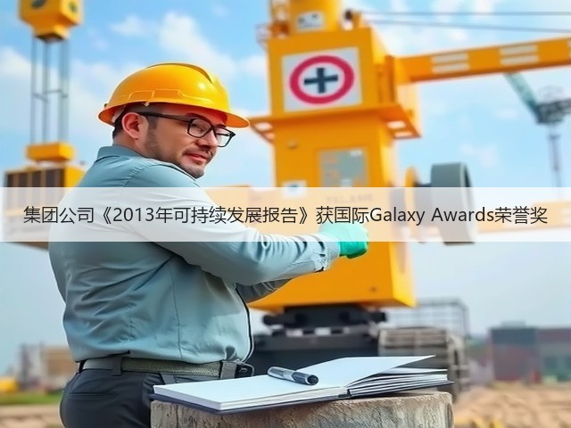 集团公司《2013年可持续发展报告》获国际Galaxy Awards荣誉奖