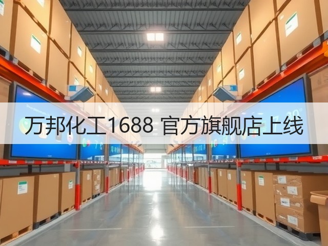 万邦化工1688 官方旗舰店上线 万邦化工1688 官方旗舰店上线