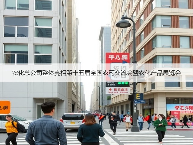 农化总公司整体亮相第十五届全国农药交流会暨农化产品展览会
