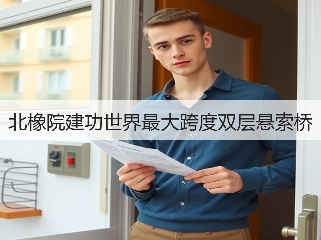 北橡院建功世界最大跨度双层悬索桥 北橡院建功世界最大跨度双层悬索桥